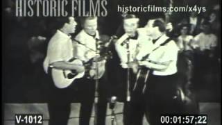 BROTHERS FOUR  hootenanny theme from HOOTENANNY 1963 [upl. by Euqinorev607]