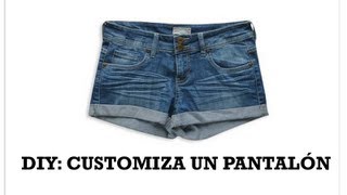 DIY Customiza pantalon [upl. by Darahs]