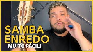 SAMBA ENREDO MUITO FÁCIL PARA TOCAR NO CAVACO  COMO FAZER LEVADAS DE SAMBA ENREDO NO CAVAQUINHO [upl. by Howlyn796]