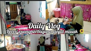 Aktivitas irt desa  full beres beres rumah [upl. by Zalucki]