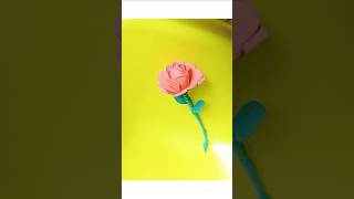 How To Make Foam Rose Flower foam sheet short video 🌹 [upl. by Acinnad471]