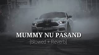 MUMMY NU PASAND  Slowed ampReverb New Punjabi Songe [upl. by Burrow554]