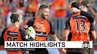 Scorchers register first win of BBL08 [upl. by Forsyth]