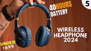 Top 5 Best Wireless Headphones Under 1000🔥Best Gaming Headphones Under 1000 in 2024 [upl. by Allimaj]