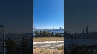 View from new Panorama Park in Yerba Buena Island of San Francisco UrbanTrekUSATips [upl. by Leeke]