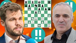 Renowned Magnus carlsen vs Garry Kasparov 21 [upl. by Rintoul]