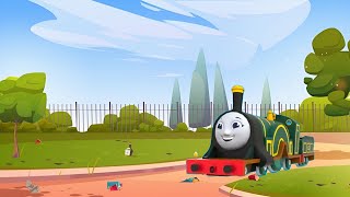 Happy Train 🚂 Cartoon Video For Kids [upl. by Loughlin732]