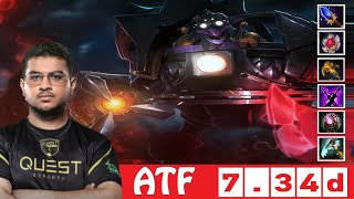 DOTA 2 ATF the TIMBERSAW OFFLANE 734d [upl. by Ulu]