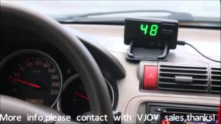 Car Hud GPS Speedometer  VJOYCAR C60 Operation Guide [upl. by Nirik]