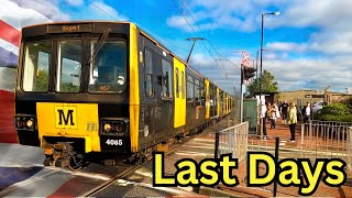 The last DAYS of the 43 year old Tyne amp Wear Metro Fleet [upl. by Dicks]