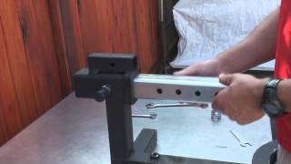 Hitch Tube AntiRattle Pin and Lock Installation [upl. by Hynes]