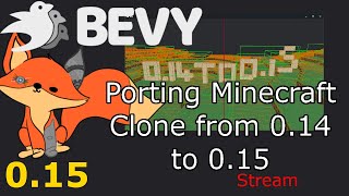 Porting My Minecraft Clone To Bevy 015 [upl. by Tabitha]