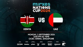 Mirxes Nations Cup 2024 Day 2 Kenya vs UAE [upl. by Sev811]