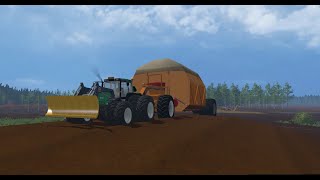 FS15 Nevalla Turpeen nostoa mekillä [upl. by Leasim116]