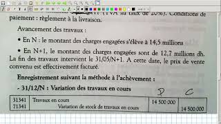 Comptabilité Approfondie Vidéo N 41 Les Contrats À Long Terme  La Méthode De L achèvement [upl. by Pirnot]