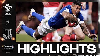 HIGHLIGHTS  🏴󠁧󠁢󠁷󠁬󠁳󠁿 WALES V ITALY 🇮🇹  2024 GUINNESS MENS SIX NATIONS RUGBY [upl. by Mamie]