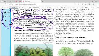 Chapter 5 Natural Vegetation amp Wildlife Class 9 NCERT geography [upl. by Steinberg676]