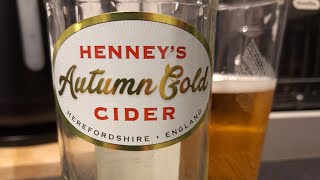 Henneys Autumn Gold Cider 6 [upl. by Nosdrahcir]