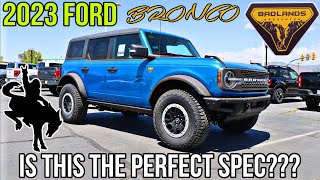 2023 Ford Bronco 334A Badlands With Sasquatch Is This Better Than The Wrangler Rubicon [upl. by Salene]