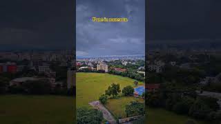 Pune weather 😍❤️ monsoon nature weather rain [upl. by Begga]