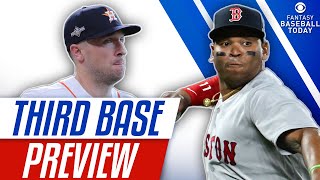 2024 Third Base Preview Sleepers Breakouts Busts amp Strategy  Fantasy Baseball Advice [upl. by Ecargyram268]