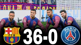 FIFA 23  MESSI NEYMAR RONALDO amp MBAPPE  ALL STARS  FC BARCELONA 360 PSG [upl. by Faber946]