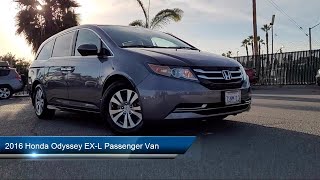 2016 Honda Odyssey EXL Passenger Van San Diego San Ysidro Bonita Otay Mesa [upl. by Clayberg]