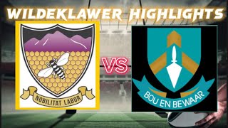 WILDEKLAWER HIGHLIGHTS  Outeniqua vs Garsfontein 1st XVs  2023 [upl. by Sonaj]