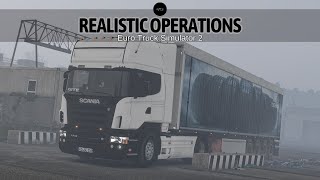 Realistic OperationsThe Most Realistic Mods of Ets 2Scania R730 V8  PGR Range 152153 [upl. by Kingsbury]