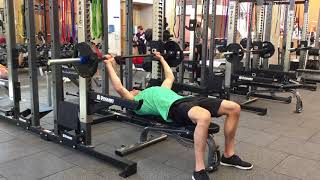 How To Bench Press with Safety Catches [upl. by Curhan]