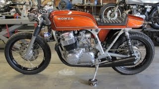 Twinline Motorcycles 1975 Honda CB 750 Super Sport Cafe Racer [upl. by Bevers]