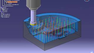 CATIA V5 Lathe and Prismatic Milling Plunge [upl. by Tirrag857]