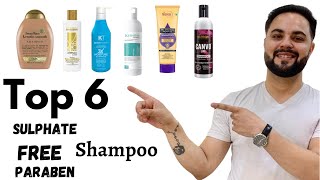 Top 6 Sulphate amp Paraben Free Shampoo in Indian Market [upl. by Nosral205]