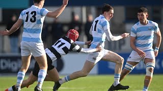 Roscrea v Blackrock  2024 Bank of Ireland Leinster Schools Senior Cup quarter final [upl. by Dymphia]