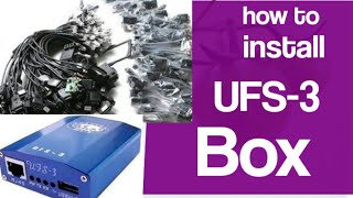 How to install ufs 3 Box latest setup [upl. by Aenyl]