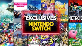 TOP 40 BEST Nintendo Switch Exclusives 2024 [upl. by Nepean]