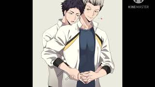 Bokuto x Akaashi🏳️‍🌈💕 [upl. by Ahsiki583]