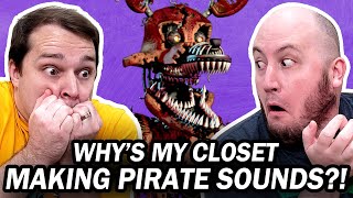 WHYS MY CLOSET MAKING PIRATE SOUNDS  Lets Play Five Nights at Freddys 4 [upl. by Tansy882]