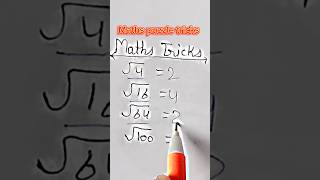 Maths puzzle tricks only genius can solve 💯shorts viral trending maths mathematics youtube [upl. by Sissy]