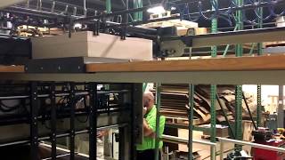 Tunkers 56 Inch Litho Mounting amp Laminating Machine Video 71317 [upl. by Odraccir]