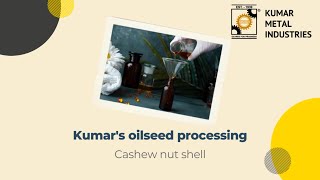 Cashew Nut Shell Oilseed Processing Process From Shelling to Extraction [upl. by Gertie]