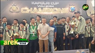 SIDOARJO  KALAHKAN TIM POLDA JABAR 31 TIM VOLI PUTRA POLDA JATIM JUARA KAPOLRI CUP 2024 [upl. by Marcellus]