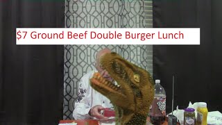 7 Double Burger Lunch [upl. by Arhna]