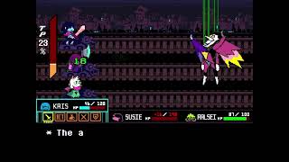 Deltarune Chapter 2  Spamton NEO Fight Pacifist Optional Boss [upl. by Killam]