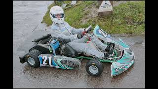 First Time In My Senior Rotax Evo Go Kart  Tony Kart [upl. by Ahsaf]