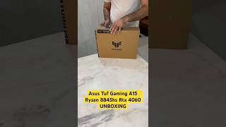 Unboxing Asus TuF Gaming A15 2023 Ryzen 8845hs rtx 4060 asuslaptops asusgaming asus unboxing [upl. by Hertzfeld]