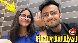 FINALLY DIL KI BAAT KEH DI💖😍OMEGLE TO REAL LIFE 💖😍 ItsKunal Vlog [upl. by Ezara506]