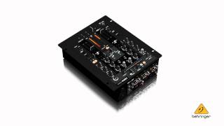 BEHRINGER PRO MIXER NOX404 Premium 2Channel DJ Mixer with infinium quotContactFreequot VCA Crossfader [upl. by Ahpla]