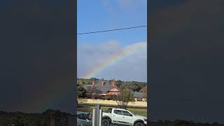 Beautiful Rainbow shortfeed rainbow stawell victoria reels enjoyeverymoment sky [upl. by Aniri]