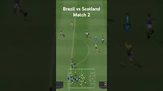 Brazil vs Scotland  Winning Eleven 2002  European Deluxe 2002  2003 Playstation 1  Part 2 [upl. by Llenaej838]